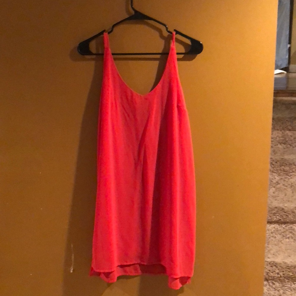 Orange dress